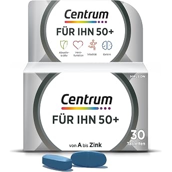 Centrum For Men 50 + Tablets 30 Pack