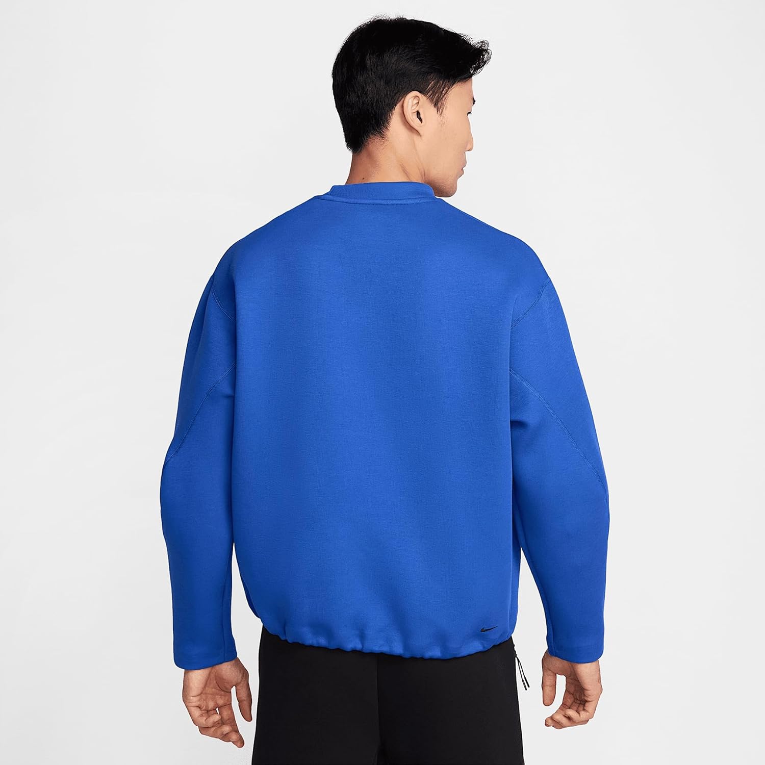 Nike Tech Men's Fleece Crew (HJ2938-480, Game Royal/Black)
