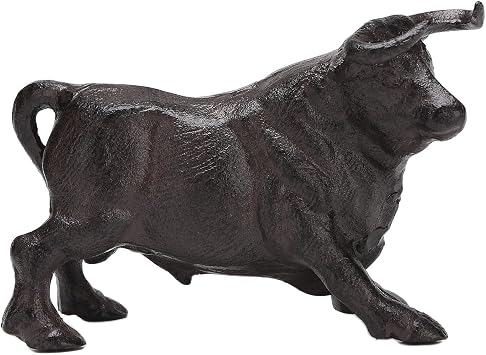 BRASSTAR Cast Iron Bullfight Statue Styling Ornaments Indoor Home Desk Collection Figurines Gift Art Decoration TQGJPT560