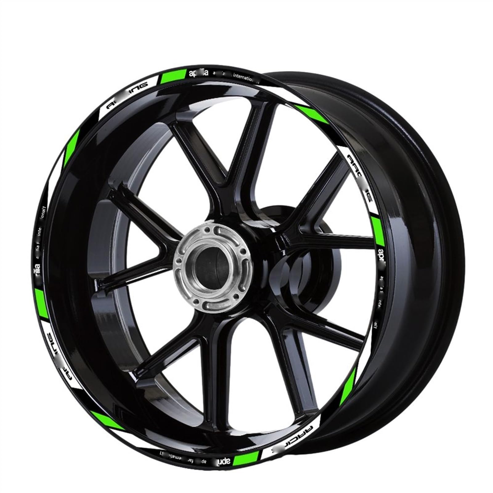 Applique for for RSV4 1100 for Factory RS 660 for Tuono V4 for Shiver 900 Motorcycle Wheel Sticker Rim Stripe Decal Tape Waterproof(A7)