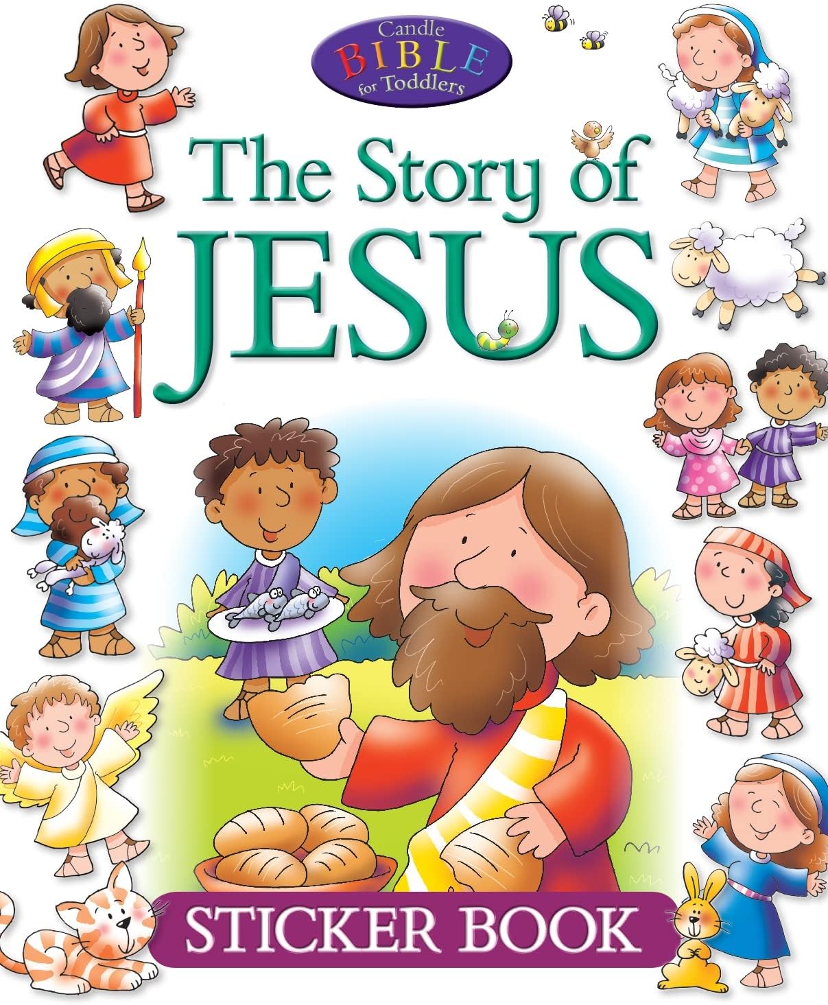 The Story of Jesus Sticker Book (Candle Bible for Toddlers)