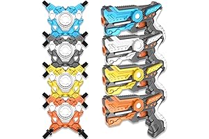 Laser X Revolution Laser Tag Party Set: 4 Blasters, Vests, Energized Beams