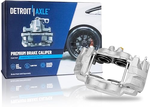 Miniatura 99 de Detroit Axle - Pinza de freno delantera derecha con soporte de repuesto para Chevrolet Equinox Captiva Sport Pontiac Torrent Saturn Vue Suzuki XL-7