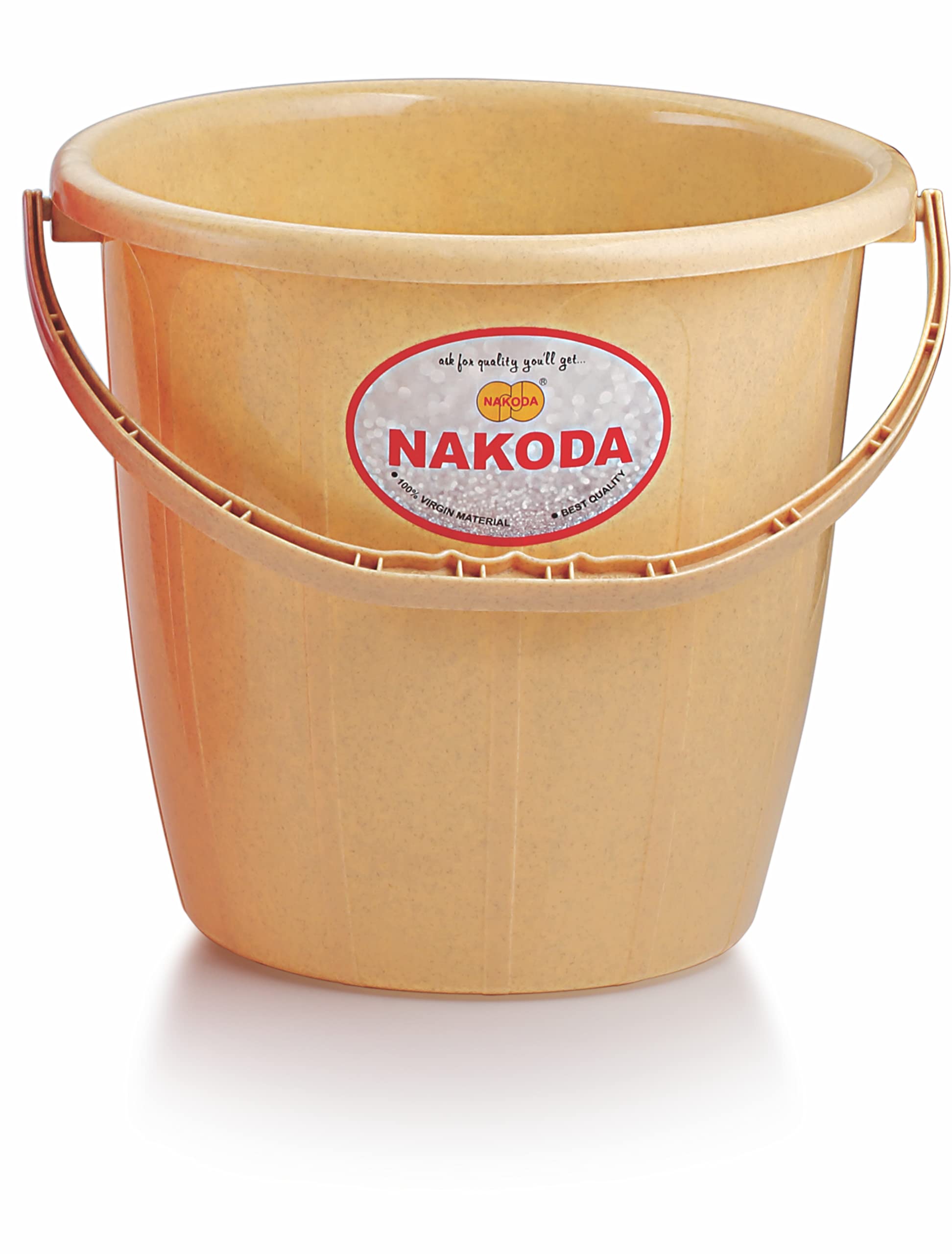 See full amazon price history chart for Nakoda Turbo Opaque Bucket Plastic Bathroom Bucket - 5 Litre, (Color May Vary), (22.3(D) x 20.8) cm Nakoda Turbo Opaque Bucket Plastic Bathroom Bucket - 5 Litre, (Color May Vary), (22.3(D) x 20.8) cm (B09YRRRPZC) Amazon Price History, Amazon Price Tracker