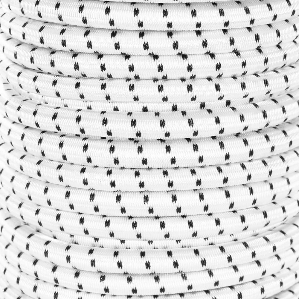 ❤ Crаzу Dеаlѕ Paracord Planet Elastic Shock Absorbent True-Quality Standard Bungee Cord – Available in 1/8, 3/16, 1/4, 5/16, 3/8, and 1/2 Inch Diameters – Great for Use in Work, Utility, Art, Crafts, and Repairs