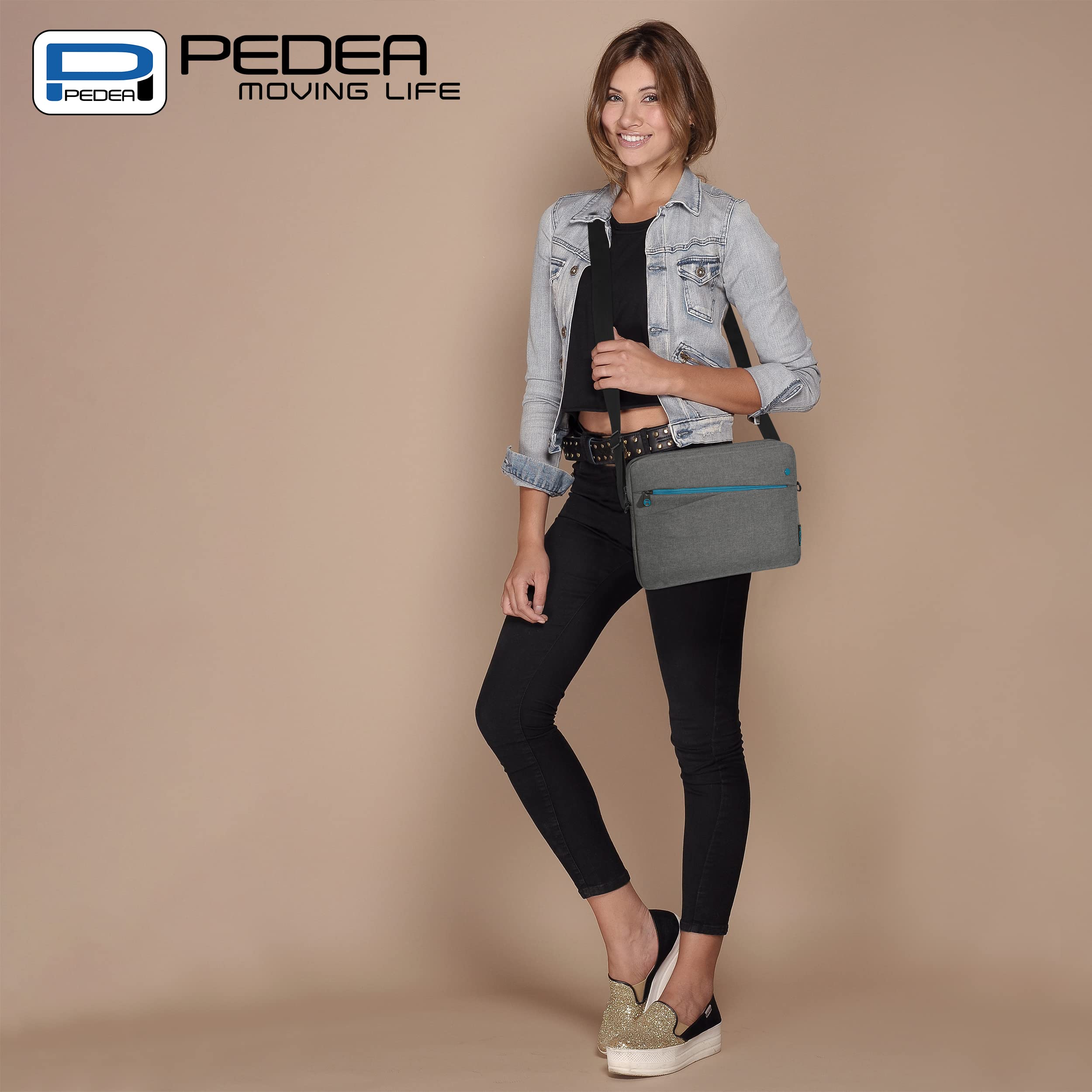 PEDEA GmbH Fashion - Funda para tablets de hasta 12.9", color beige