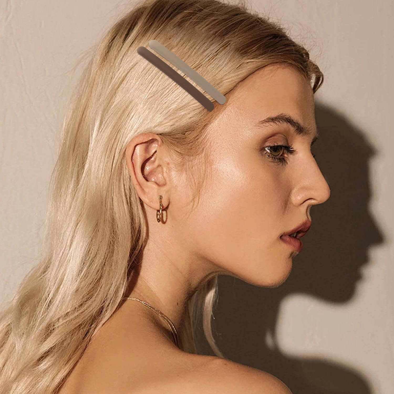 4PCS Duck Bill Hair Clips for Women, Matte Alligator Hair Clips for Girls, Duck Teeth Hair Barrettes, Hair Pins for Girls, Large Barrettes Hair Accessories(3.5Inch,4 Colors,Red) - Image 4