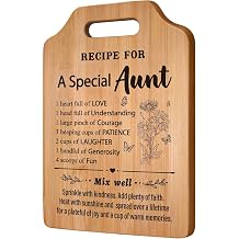 Gifts for Aunt, Birthday Gift for Aunt Cutting Board