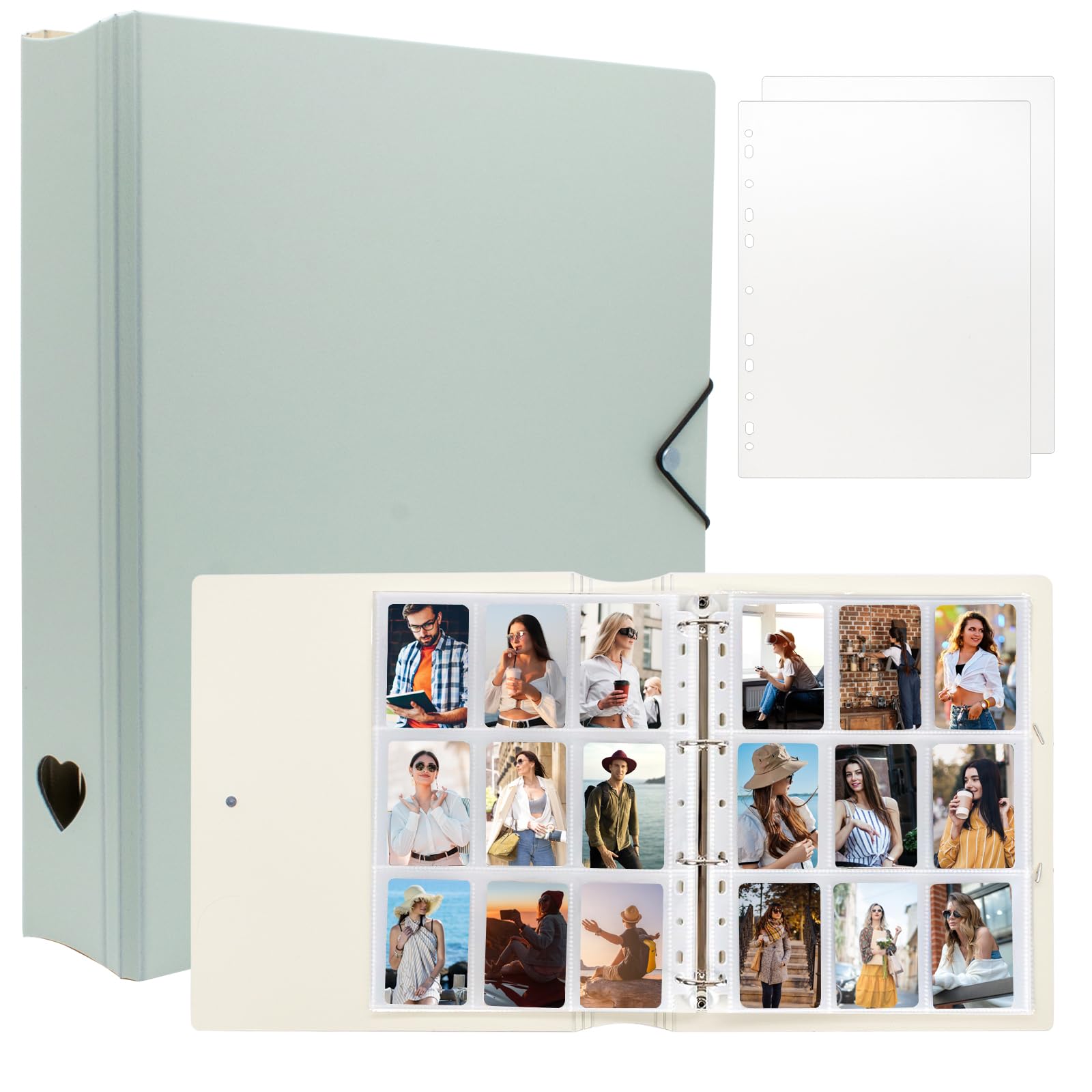 Amazon.com: A4 Kpop Photocard Binder with 25 Pages 9 Pocket