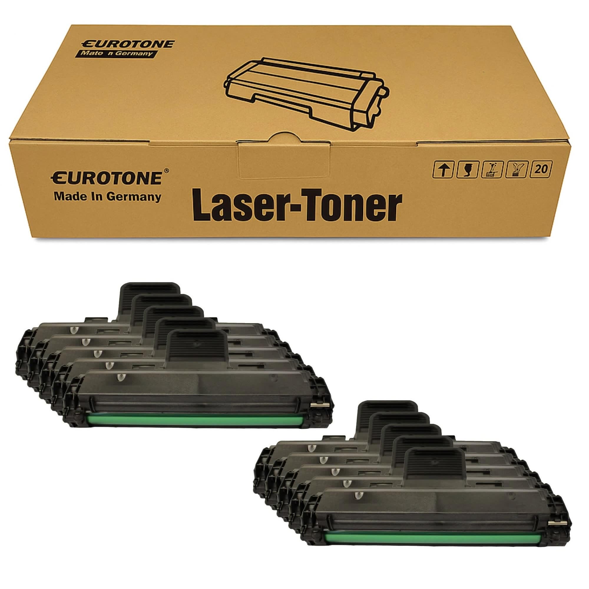 Eurotone 10x toner kompatybilny z Samsung ML 1640 1641 1645 2240 2241 zastępuje MLT-D1082S
