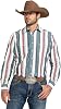 Wrangler Mens Retro Two Pocket Long Sleeve Snap Shirt