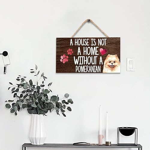 Vista 50 de Welcome Sign for Front Door A House is Not A Home Without A American Bully Dog Sign Door Decoration Pink Love Hearts Solid Wood Sign Hanging Sign
