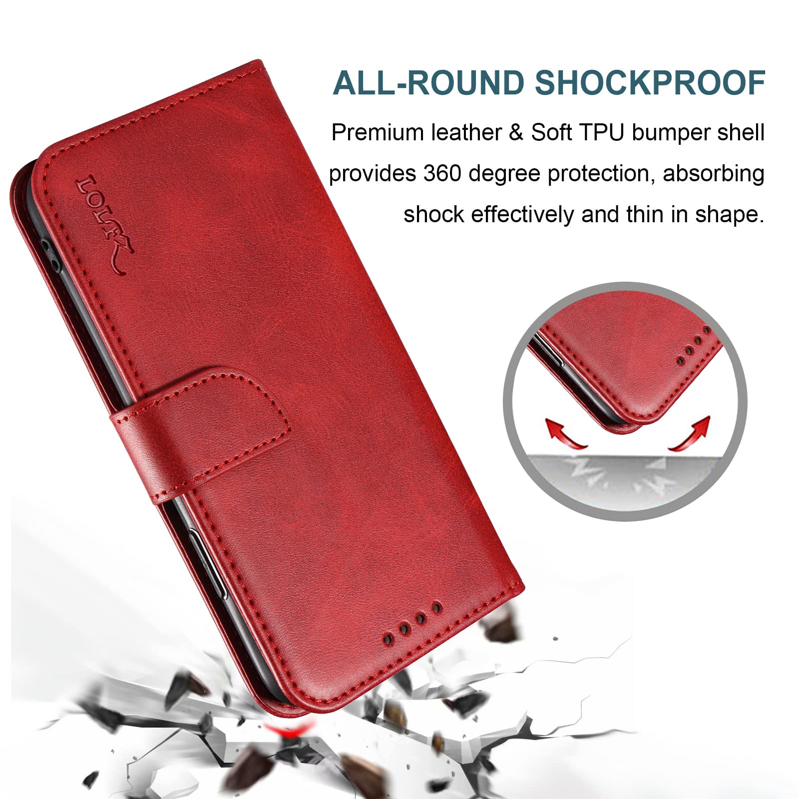 Cover Per Iphone X Custodia Portafoglio Per IPhone X/XS