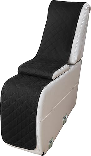 Miniatura 78 de HDCAXKJ 100% Fundas impermeables para sofá seccional reclinable en forma de L, funda de sofá reclinable acolchada lavable, fundas de esquina para