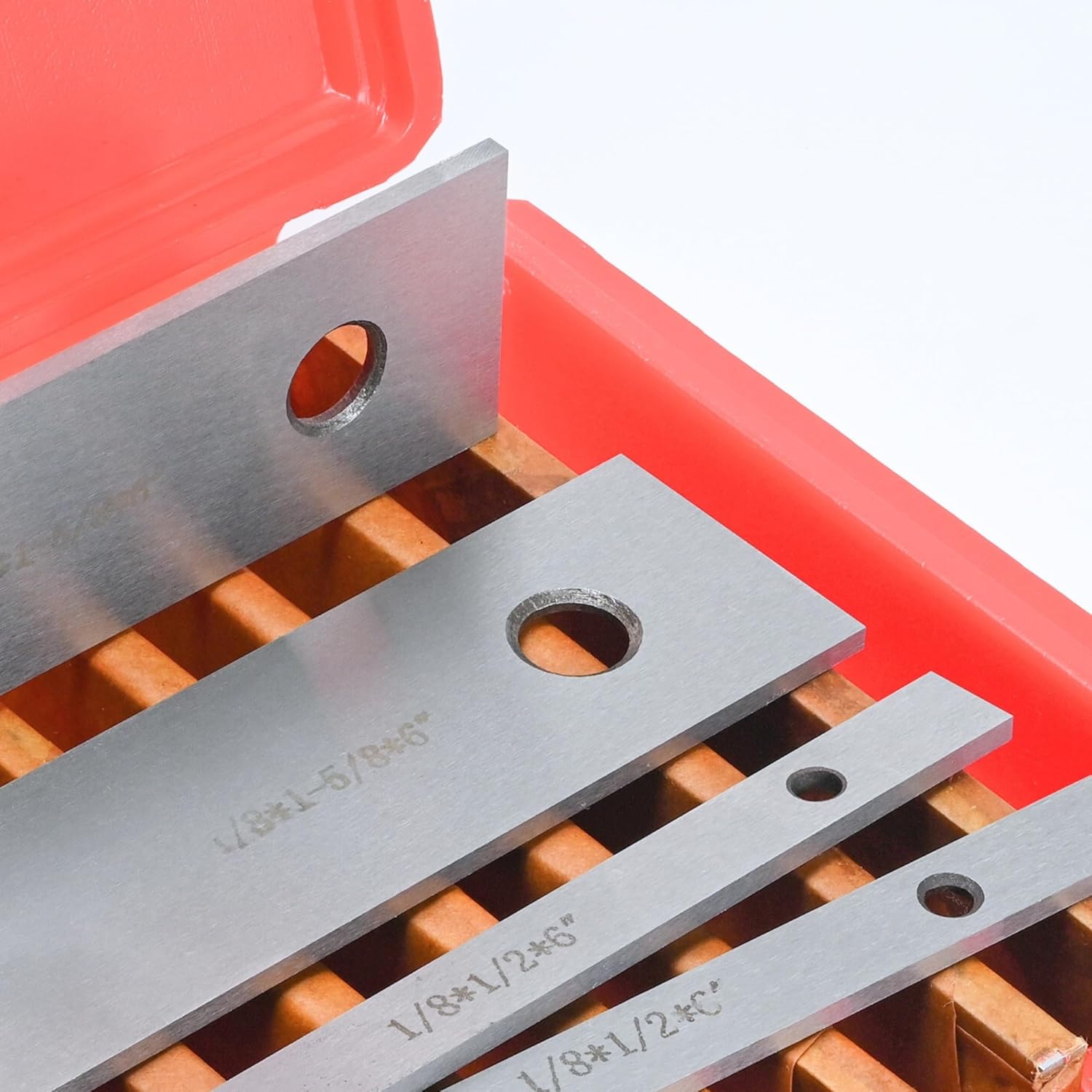 10 Pairs of Parallels, 1/8” Vise Machinist Parallels Set, Alloy Steel Parallel Machinist Tools