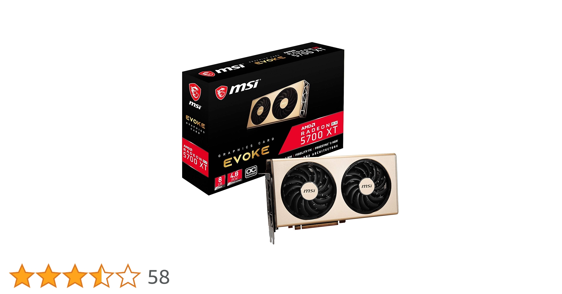 グラフィックボード・グラボ・ビデオカード MSI RX5700XT 8GB Radeon RX 570 8GT OCV1 | MSI グラフィックボード RADEON RX