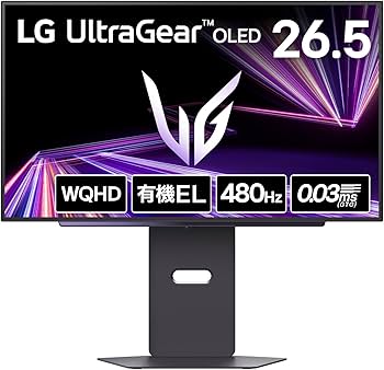 VGP 2025金賞受賞の最新有機ELゲーミングモニター オーディオ