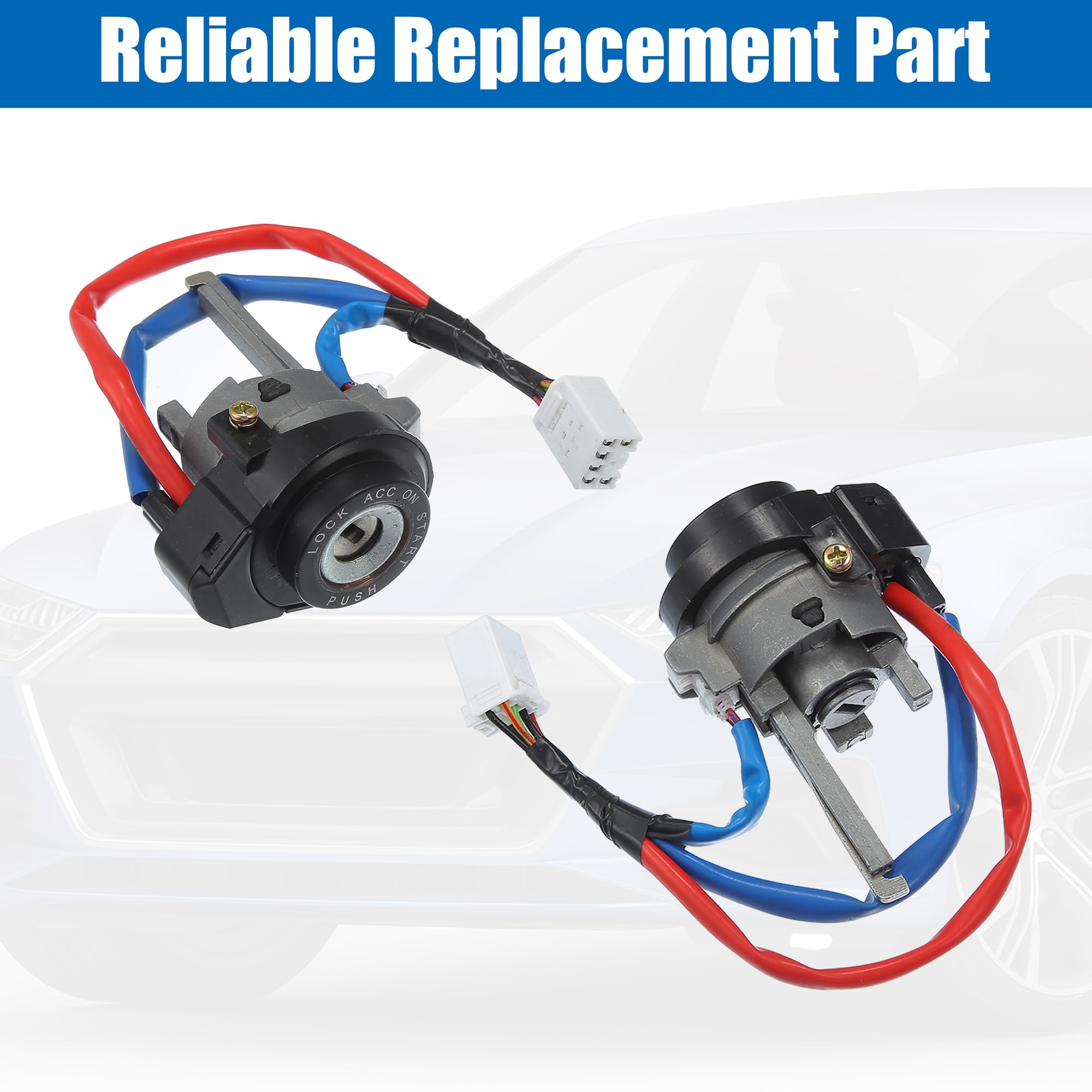 ACROPIX Car Ignition Lock Cylinder Starter Switch with 2 Keys Fit for Hyundai Sonata GLS Limited - Pack of 1 Black