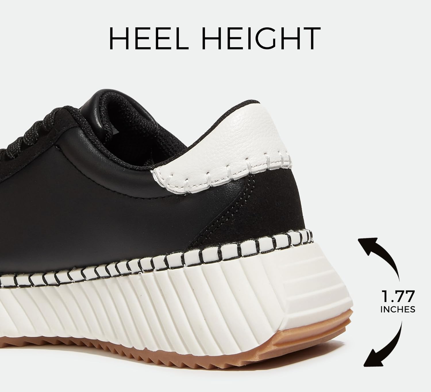 LUCKY STEP Women's Star Platform Sneakers Fashion Chunky Retro Trendy Casual Tennis Running Trainning Walking Shoes - Image 5