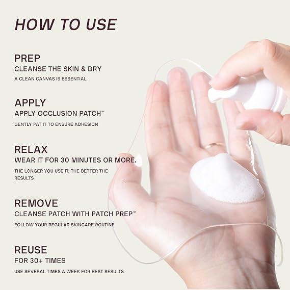 Dermaclara Forehead Patch - Forehead Wrinkle Patches for Face Overnight, Dermaclara Silicone Patches, Reusable for Face, Treatment for Wrinkles, Repair & Restore, Up to 30 Uses - 1 Patch