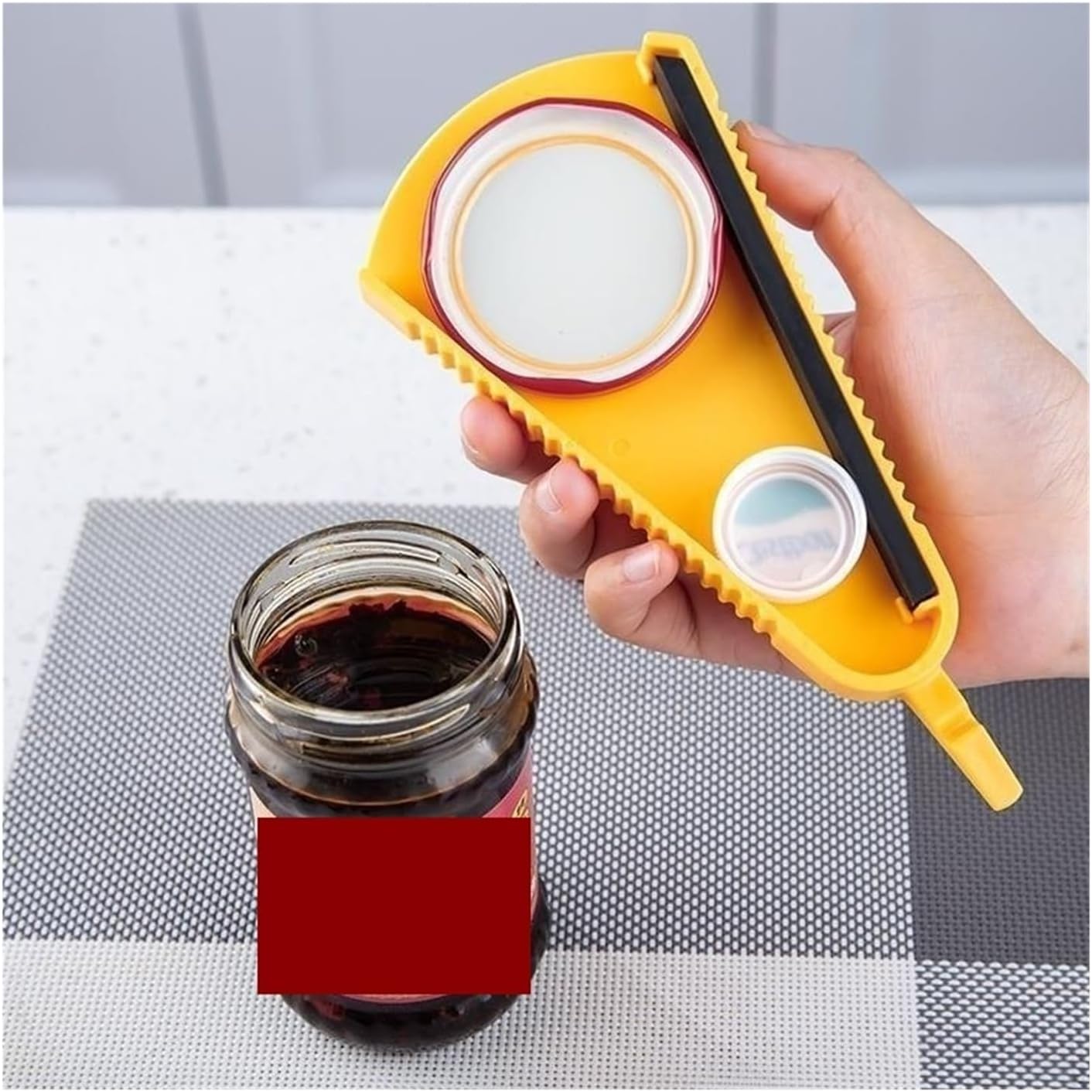 5 in 1 Multi-Purpose Jar Opener - Manual Bottle Opener for Easy Capping and Opening | Kitchen Tool for Household Use