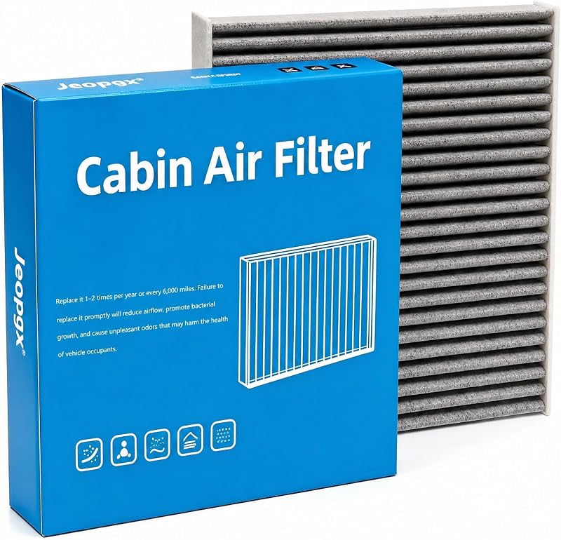 Filtro de cabine com carvão ativado JeoPgx para Honda CR-V 2017–2025 – 1 unidade