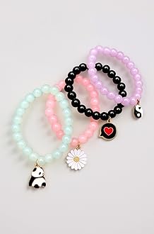 Adjustable Bead Bracelet Set – Matching Friendship Bracelets for Couples, BFF, Men & Women – Stylish Hand Jewelry Gift