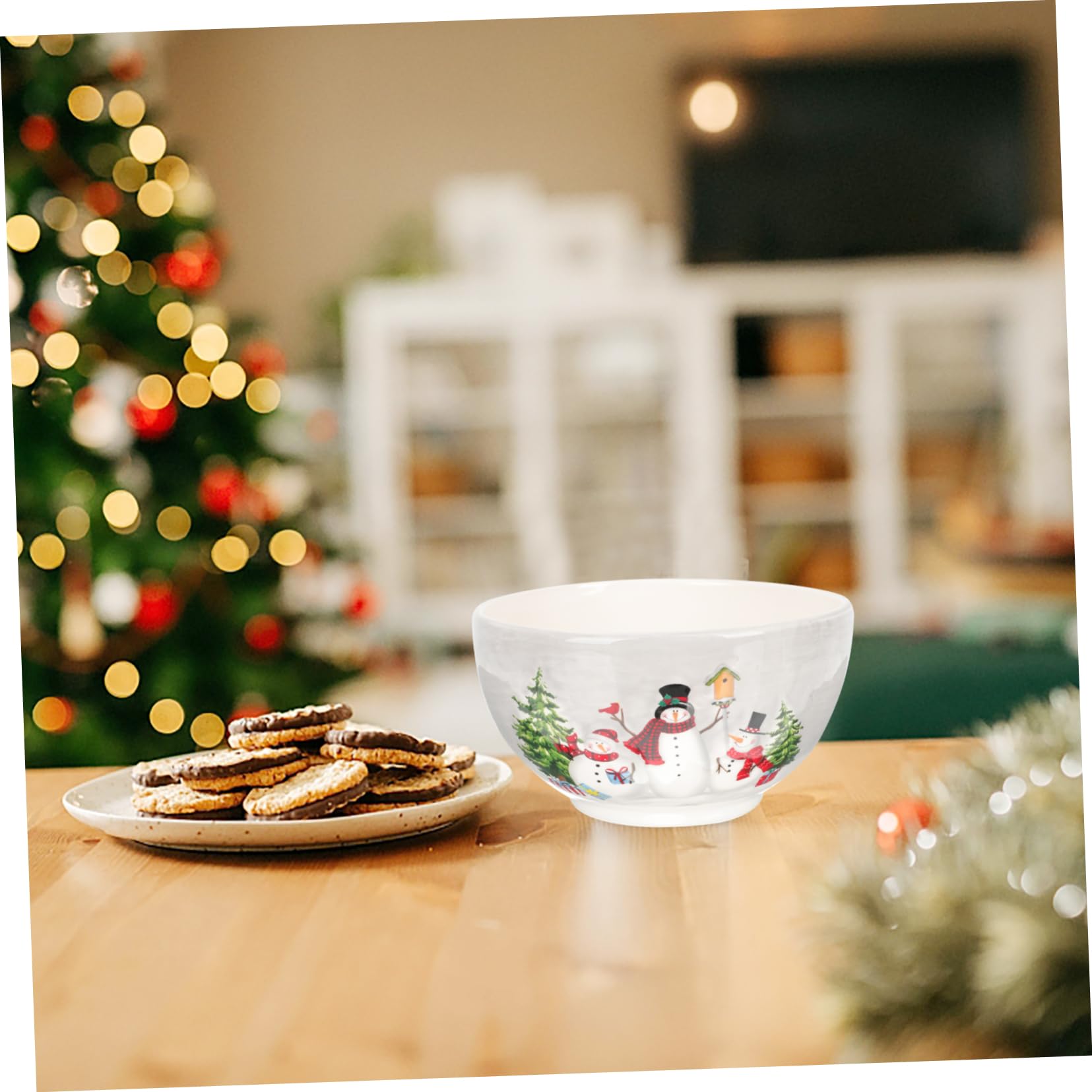 Cabilock 3 Piezas Accesorios De Comida Tazón De Dulces En Forma De Corazón Cuenco Para Servir Recipientes De Comida Con Tapas Bochas Salsa Cena Arroz Tazones De Sopa Nimiedad Cerámica