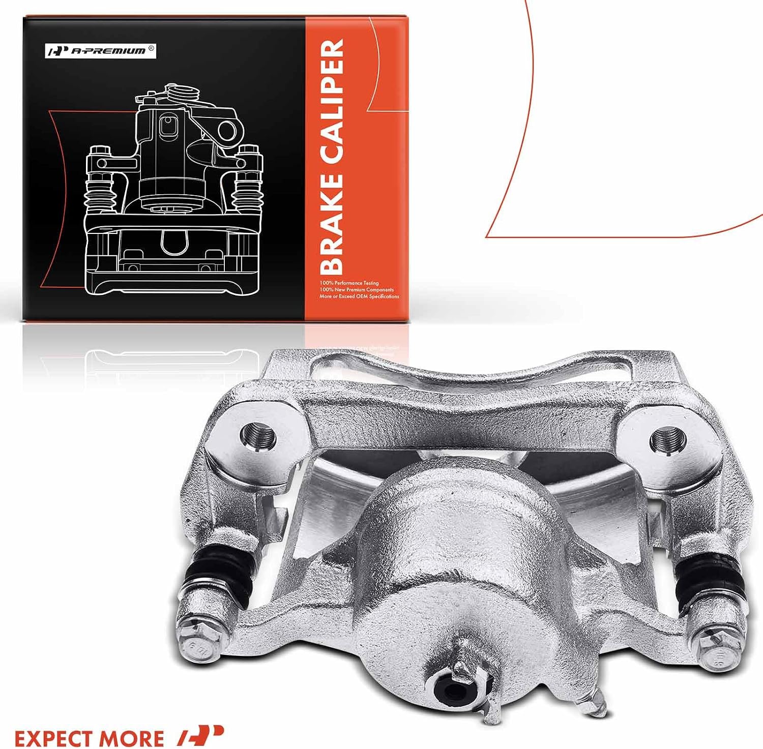 A-Premium Brake Caliper Assembly Replacement for Honda Accord 2003-2017 Civic CR-Z Fit Acura ILX Front Left