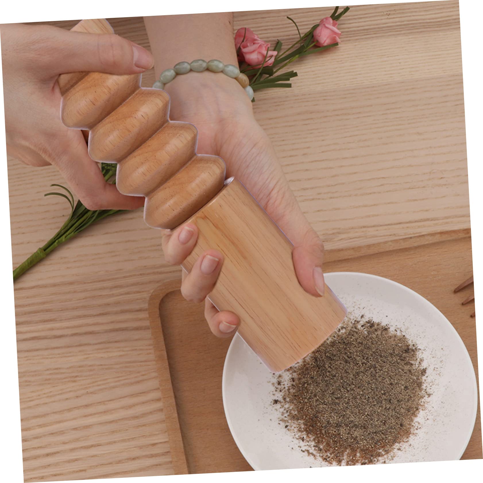 Edelstahl Manuelle Gewürzmühle und Pfeffer und Gewürze