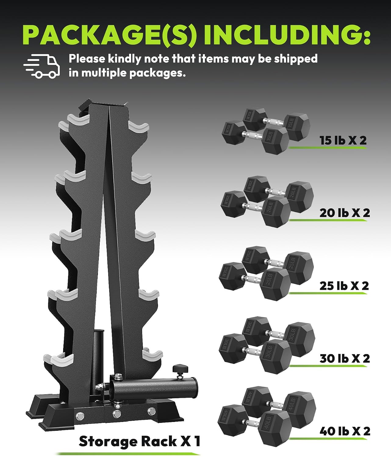 HANDBODE Dumbbell Rack A Frame Weight Rack Stand Dumbbell Weight Storage for Home Gym, Space-Saving Weight Stand for Home Gym