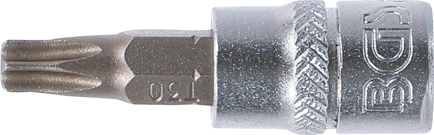 BGS 2362 | Bit Socket | 6.3 mm (1/4") Drive | T-Star tamperproof (for Torx) T30