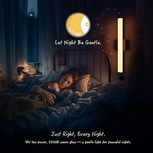 Miniatura 3 de Lámpara de tocador de baño de 24 pulgadas con luz nocturna barra de iluminación LED larga cuadrada montada en la pared sobre el espejo con cambio de