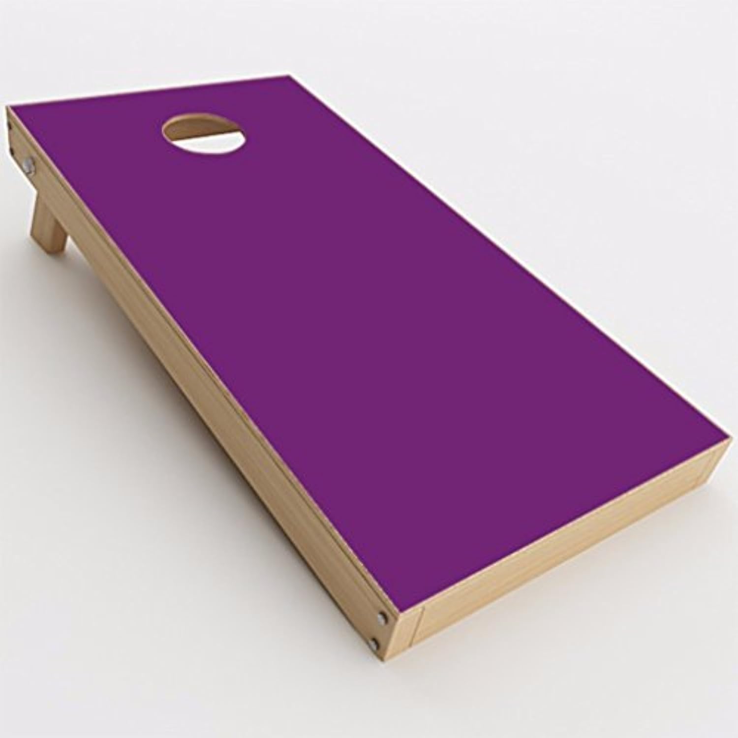 itsaskin1 Skin Decal Vinyl Wrap for Cornhole Game Board Bag Toss (2xpcs.) / Purple Muted