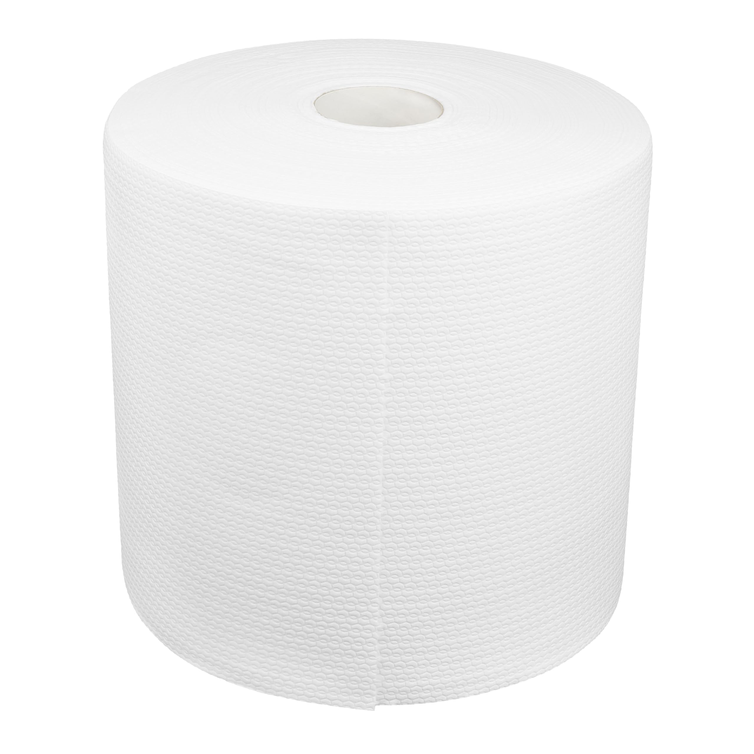 Eko Higiena - Toallas desechables rollo Airlaid, toallas de papel, rollo de papel Toallas desechables para peluquería y salón de belleza, toallas desechables de celulosa, toallas desechables - blanco