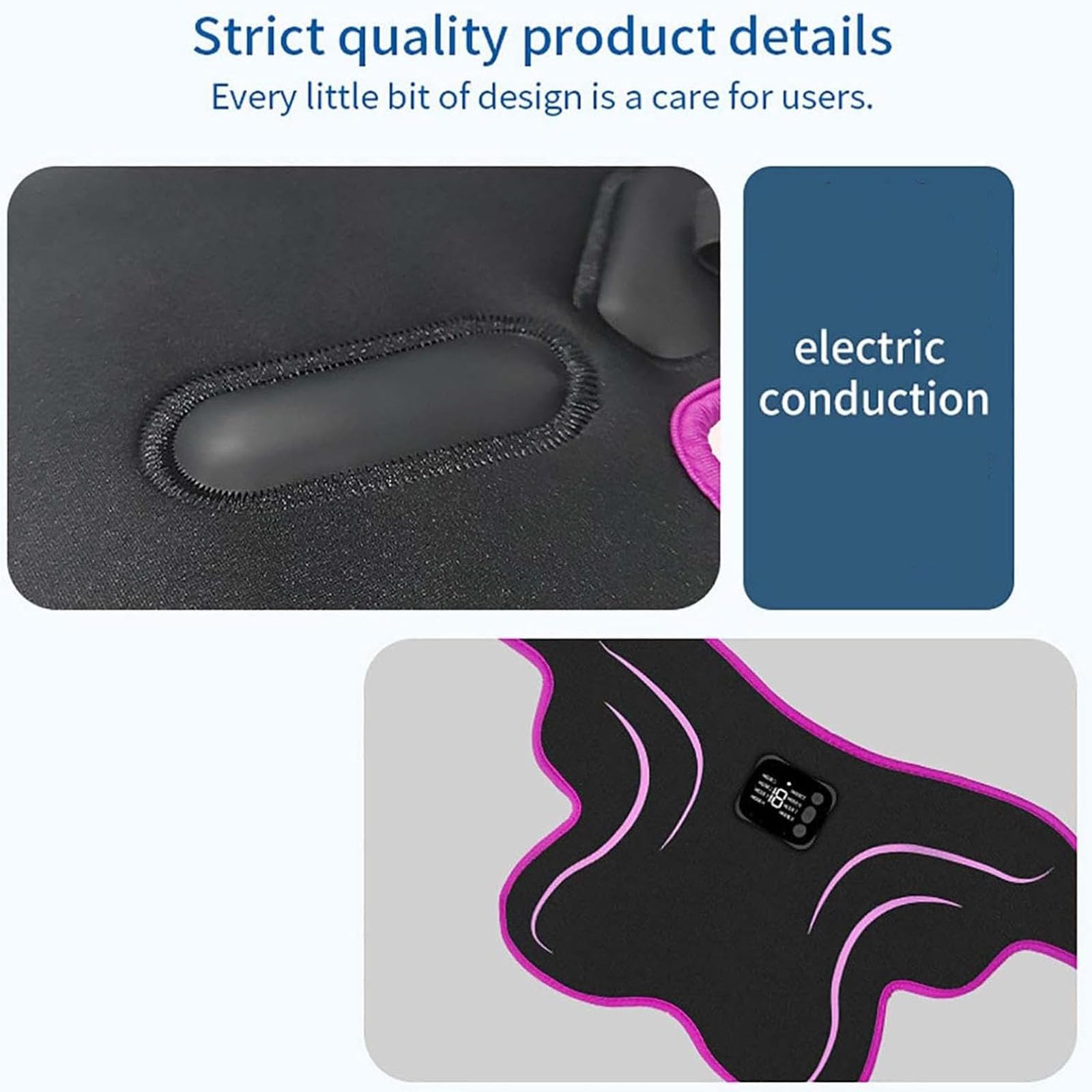 Entrenador de glúteos de Cadera Inteligente, Entrenador de Caderas de estimulador Muscular electrónico, Dispositivo de tonificación de glúteos, para tonificar los músculos (1PCS)