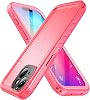 SPORTLINK Compatible with iPhone 13 Waterproof Shockproof Case - Full Body Heavy Duty Underwater Dustproof Rugged 360 Protective Military Grade Outdoor 6.1 Inch with Camera Screen Protector Pink