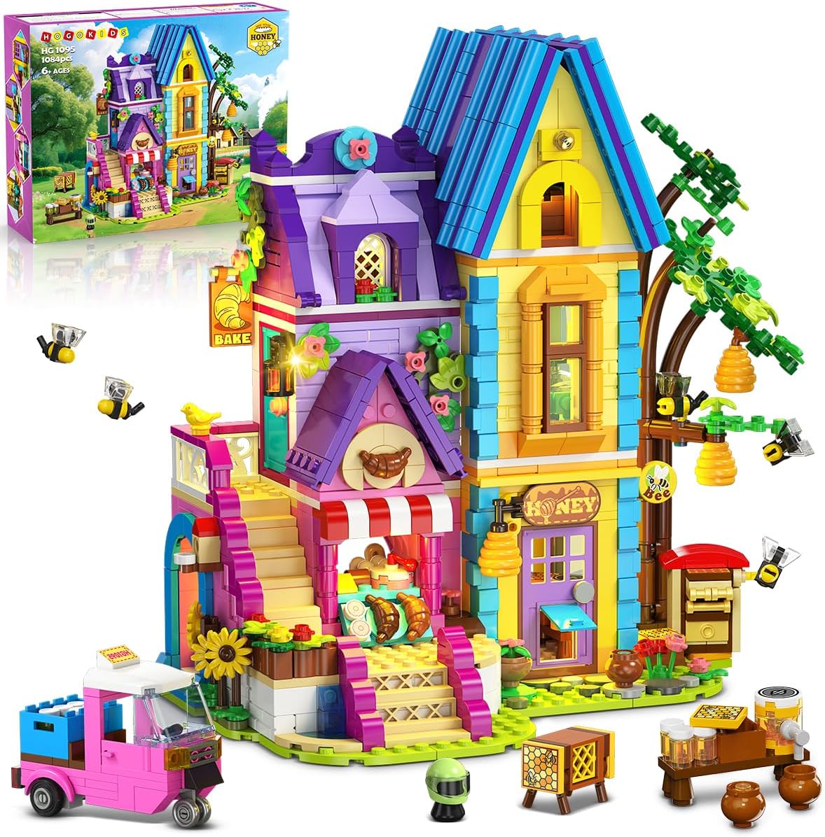 Bee Keeping & Baking House Building Toy