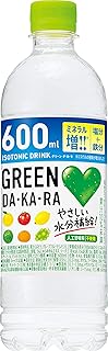 サントリー GREEN DA・KA・RA(グリーンダカラ) 600ml×24本