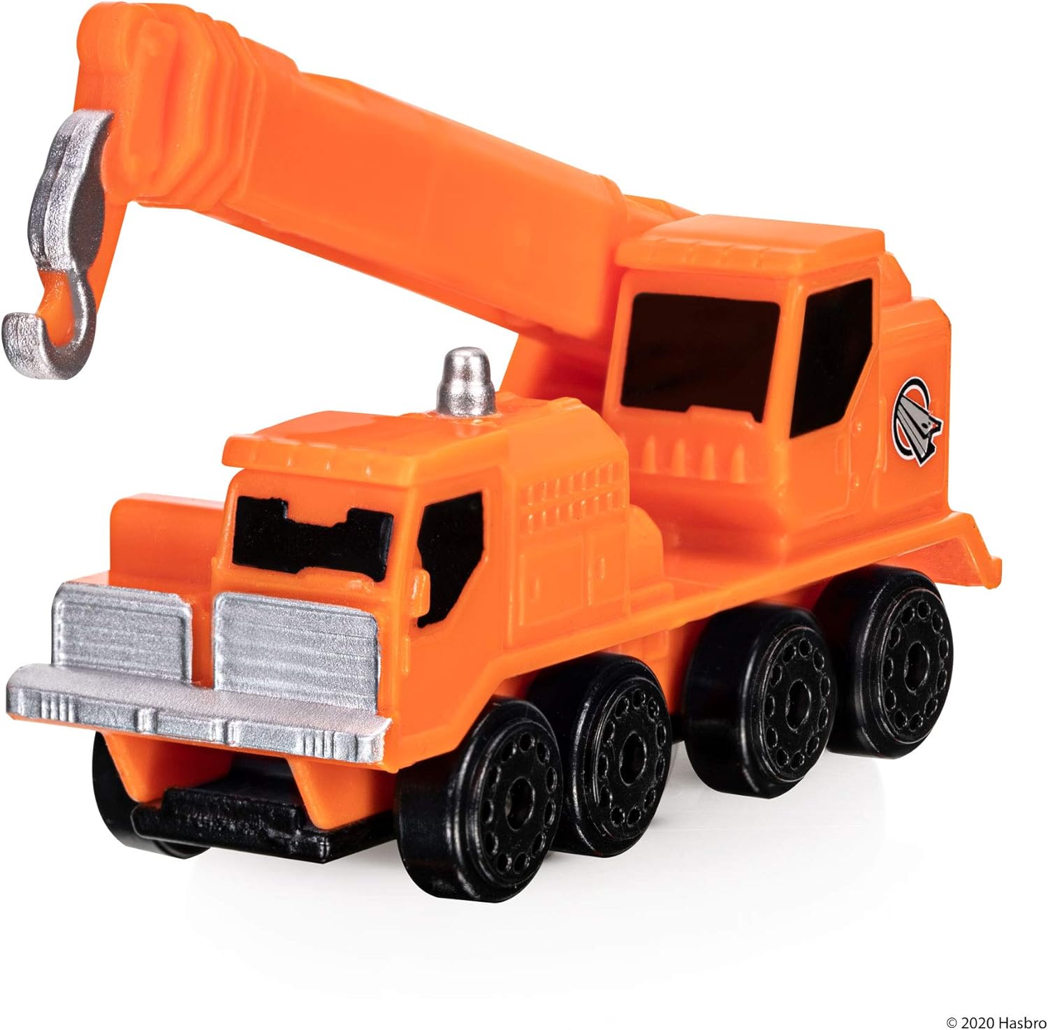 Micro Machines MMW0021 Construction Crew Pack, Features 5 Plus Corresponding Scene-Highly Collectible Themed Toy Cars – Tiny Vehicles, Huge World, Orange