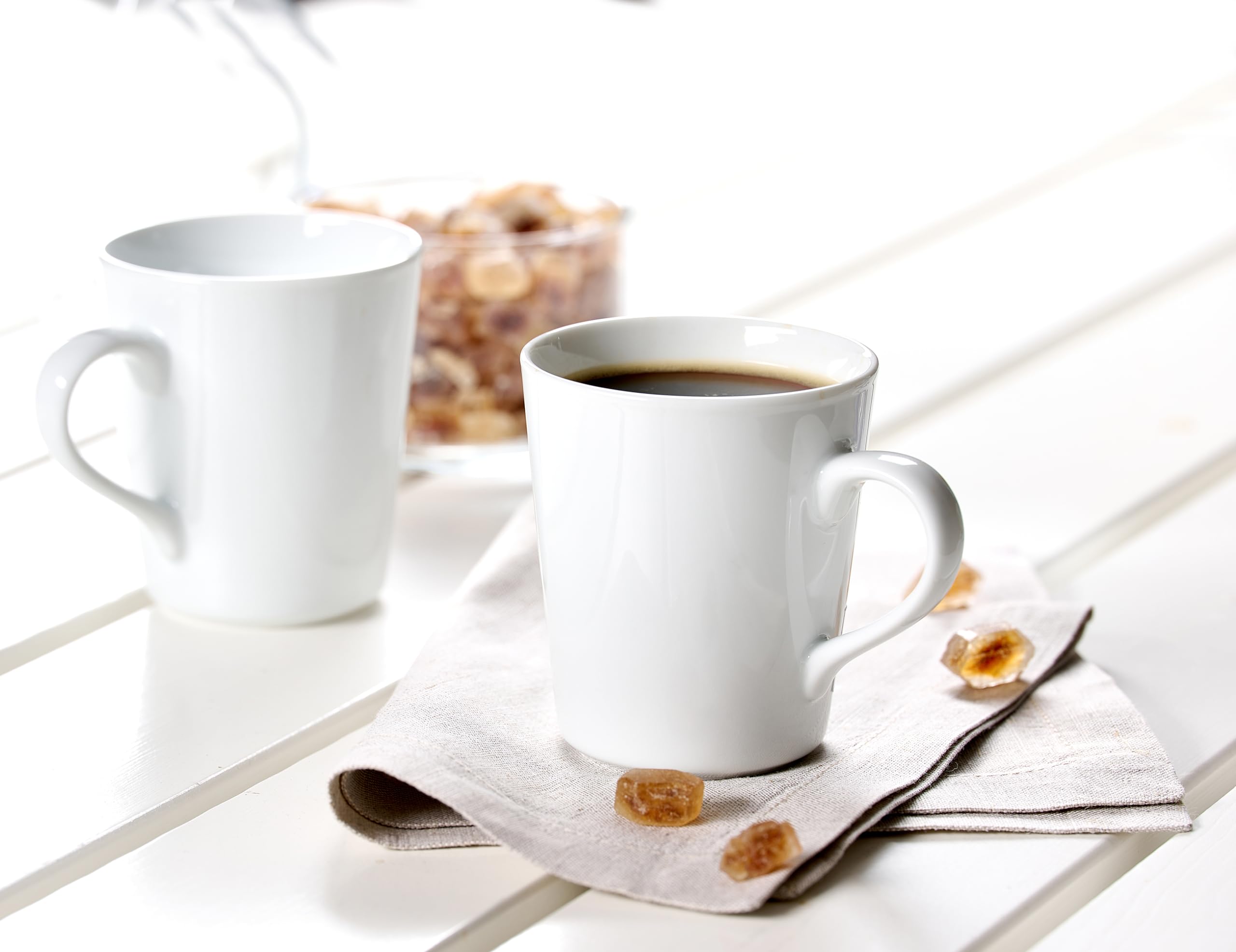 Ritzenhoff & Breker Kaffeebecher-Set Vio | 6-teilig | 300 ml | weiss