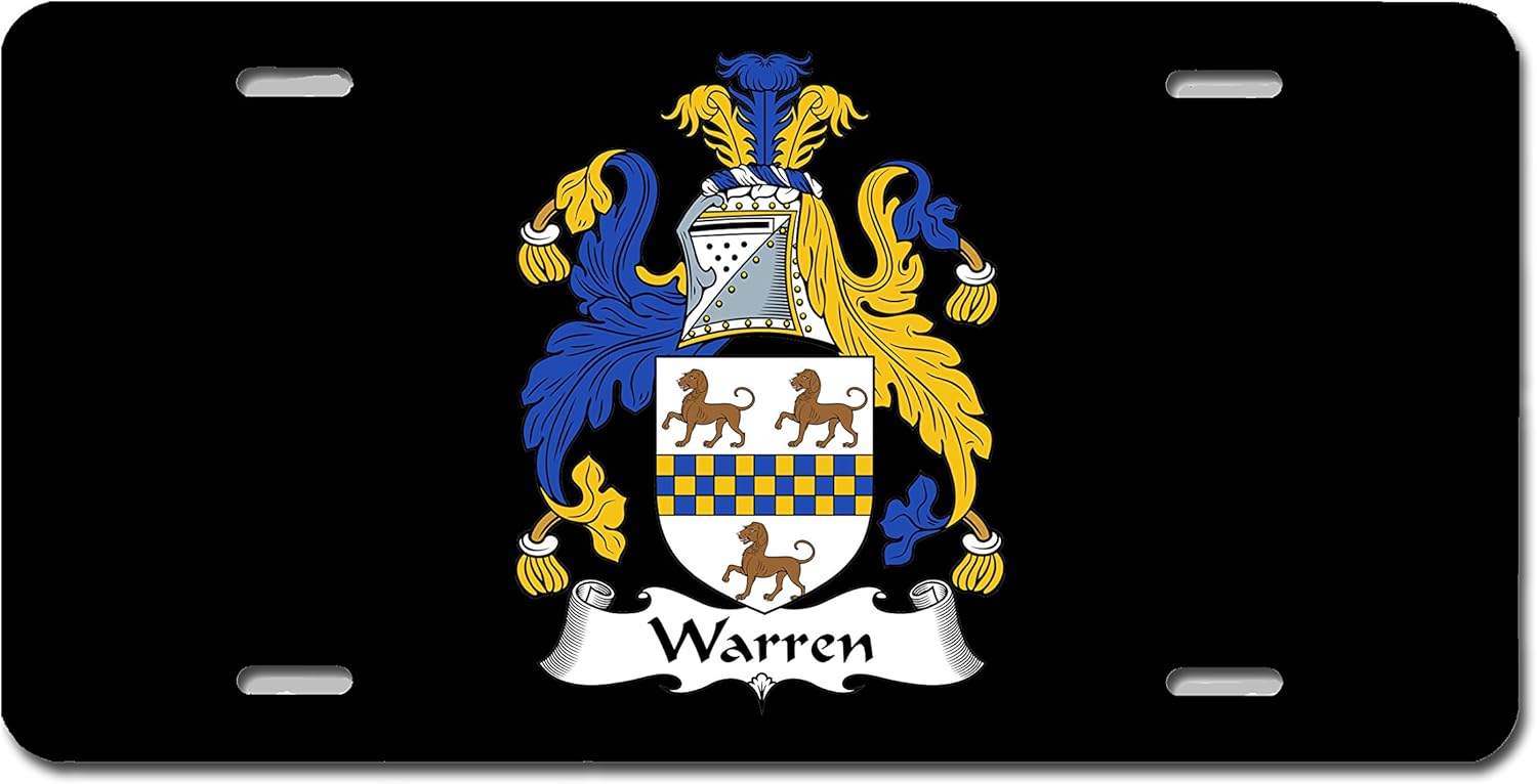 Amazon.com: Carpe Diem Designs Warren Coat of Arms/Warren Family Crest ...