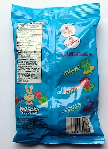 Miniatura 2 de Bazooka Candy - Bolsa de 0.35 onzas, 4 unidades