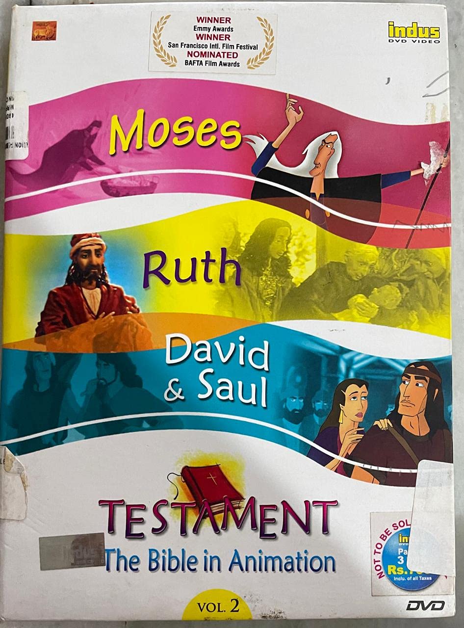 Testament The Bible In Animation Moses, Ruth, Valeri Ugarov Amazon