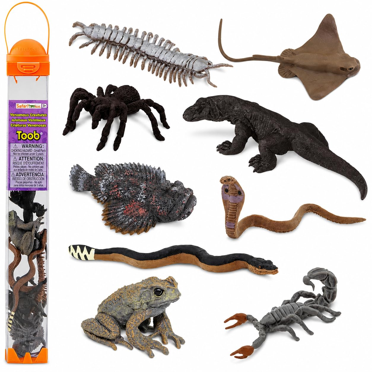 置物 Toimama No.351 Amazon.com: Safari Ltd. Venomous Creatures TOOB - 9 Figurines