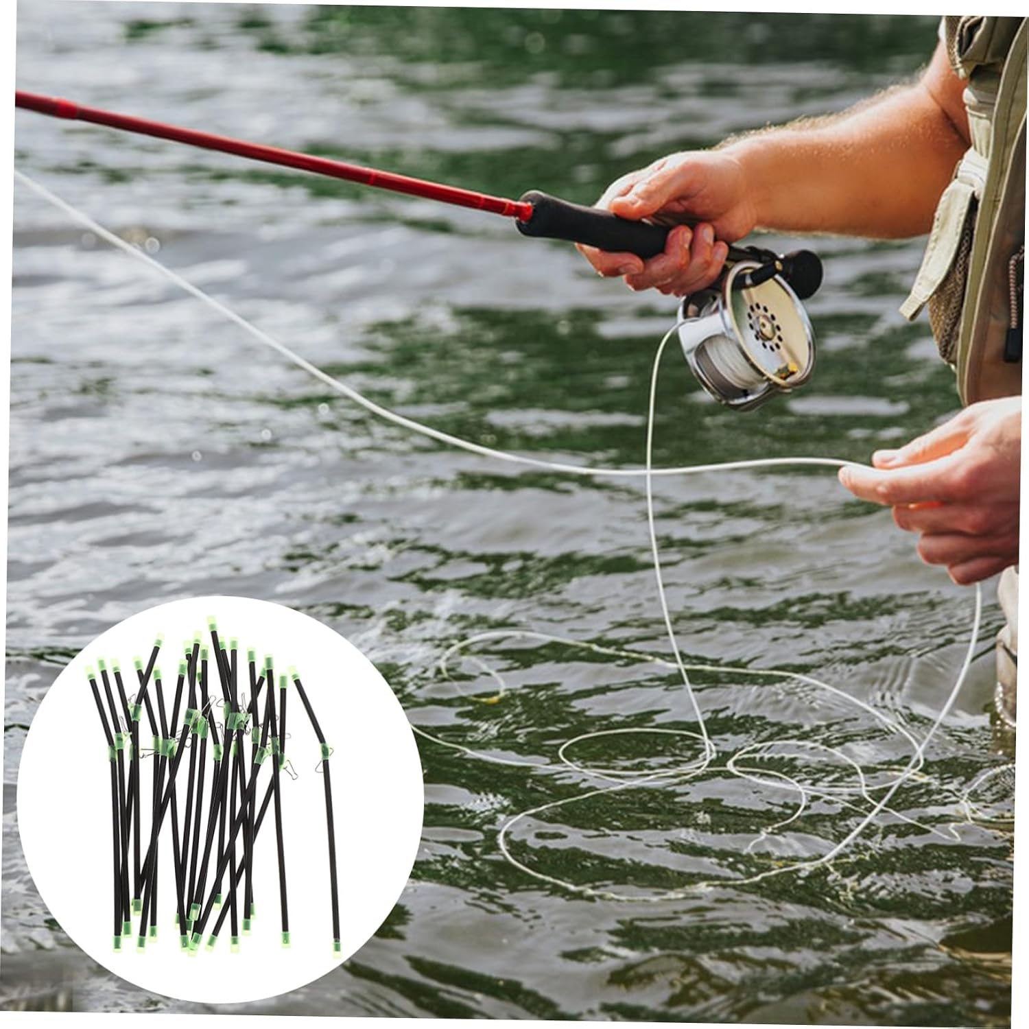 POPETPOP Fishing Splitter Fishing Lure Connector Splitter for Fishing Lures Fly Fishing Accessories Fishing Line