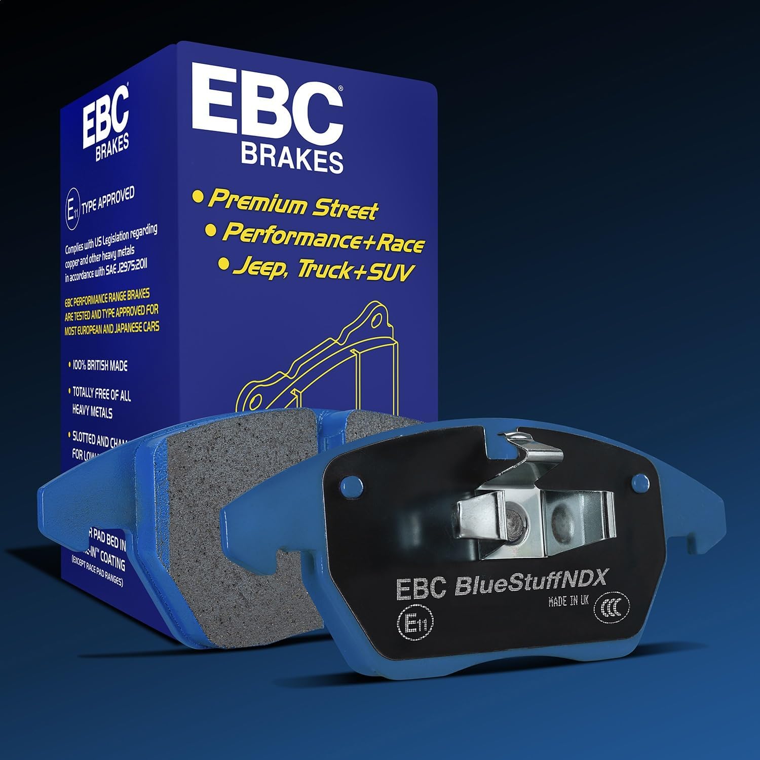 EBC Brakes - EBC Bluestuff Pads (DP51003B)