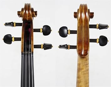 Left-Handed Violin Handmade Natural Air-Dried Spruce Professional Best Tone Full Size 4/4 Violin