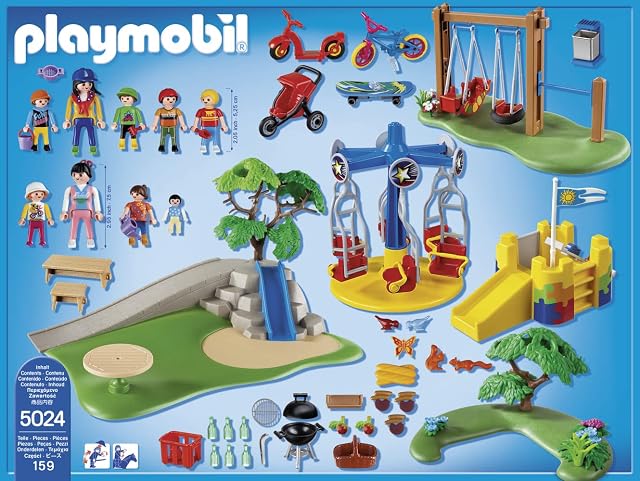 Foto 2 de 3 de Playmobil City Life, Parque Infantil 5024
