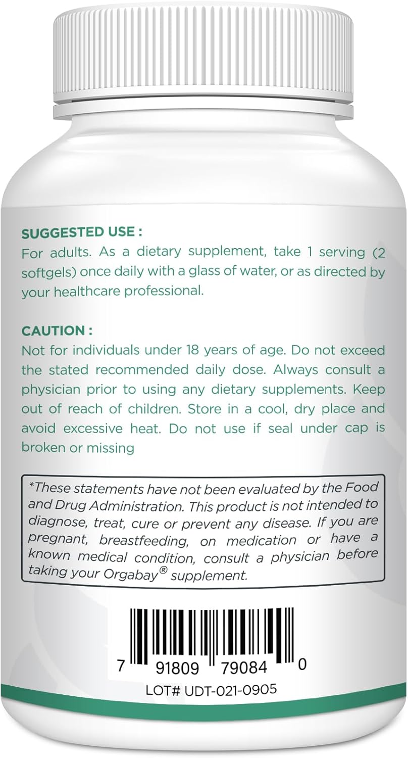 Orgabay Liposomal Nicotinamide Riboside 2000 MG with TMG and Pterostilbene, Similar to NMN Supplements Boost NAD+, Metabolism Booster Support Healthy Aging,60 Count